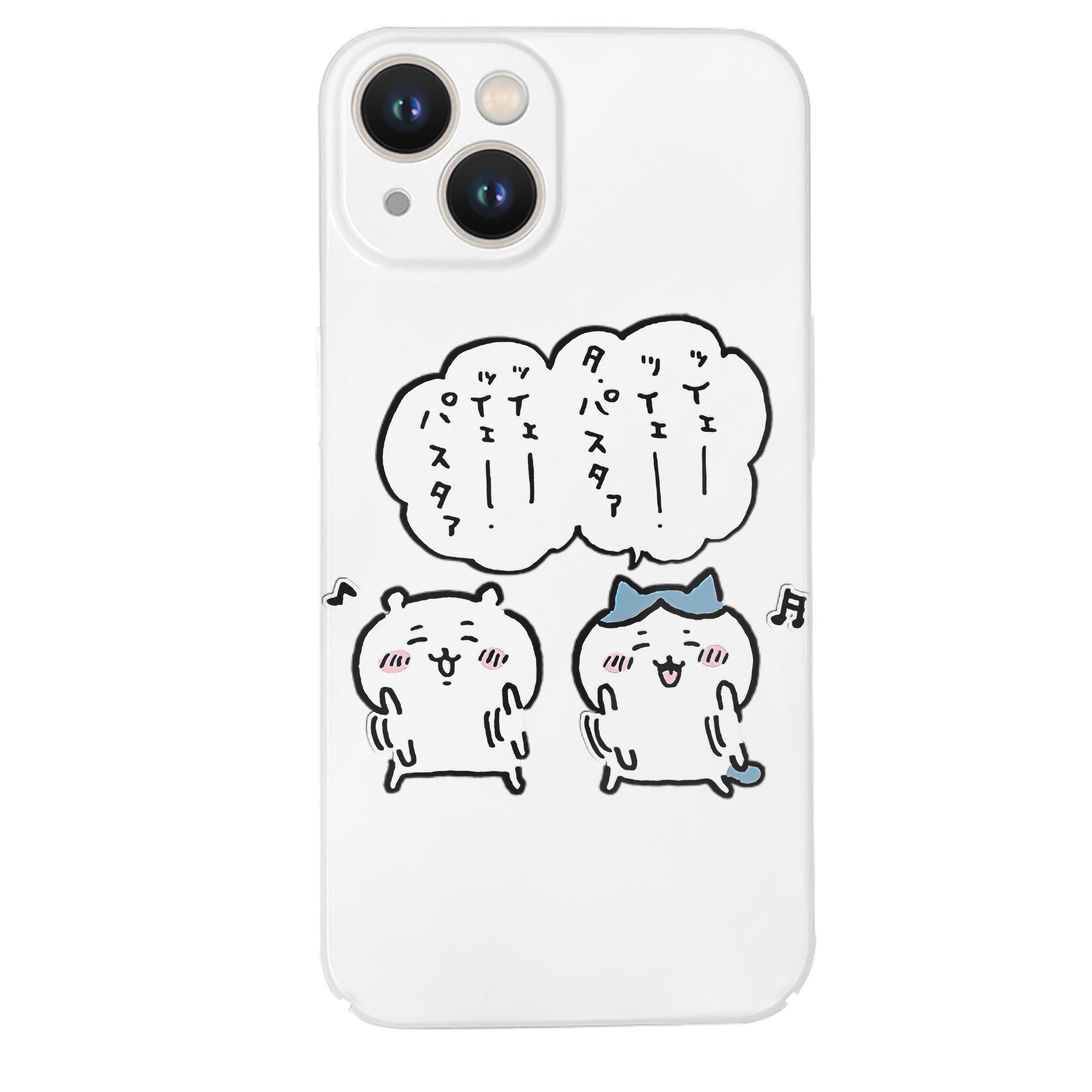 （画像用） ちいかわ ハチワレ Chii-kawa hachiware 【iPhone 14シリーズ対応】ハードケース